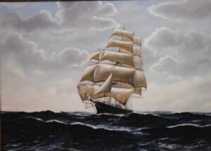 Homeward Bound, the Flying Cloud -  SOLD