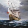 In a Blow, The First Rate ship Royal James of 1660.1 In a Blow, the Royal James of 1660 - SOLD