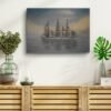 The Favell room mock up Evening Calm SOLD