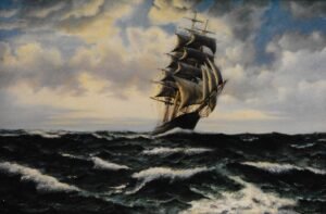 The Spindrift at Daybreak -SOLD